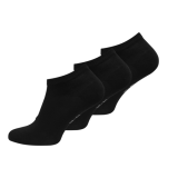Sneaker Socken "Bambus"  3 Paar schwarz